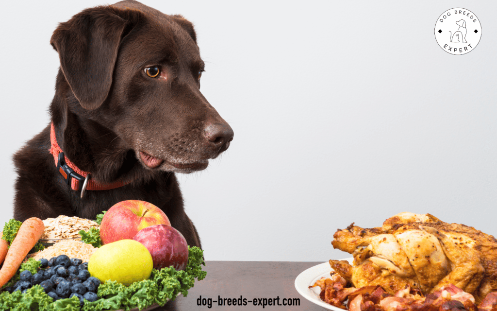 Fruit or meat for dogs